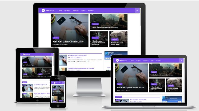 Maxgazine Blogger Template
