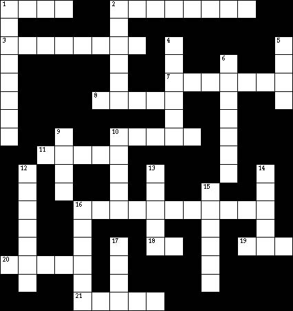 Free Crossword Puzzles on The Weeping Willow  Crosswords