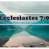 Ecclesiastes 7:9 BIBLE TAGALOG VERSES