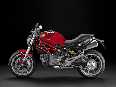 2010 Ducati Monster 1100 Red Color