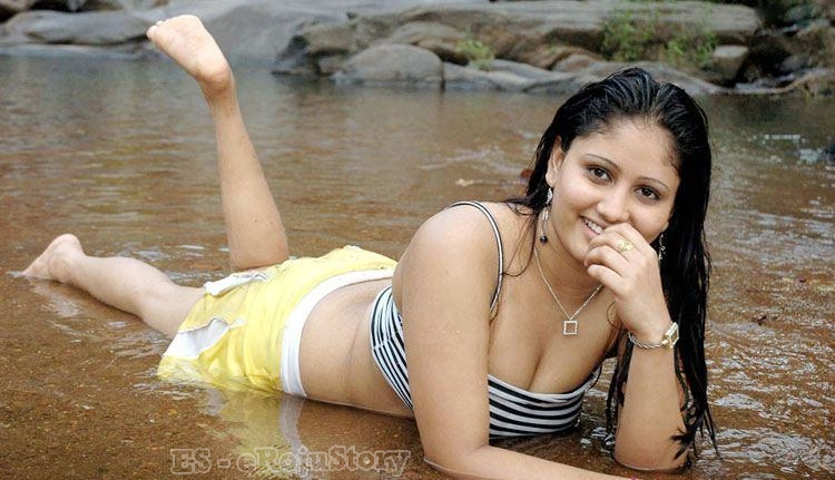 Amrutha Valli Hot in Bikini hot images