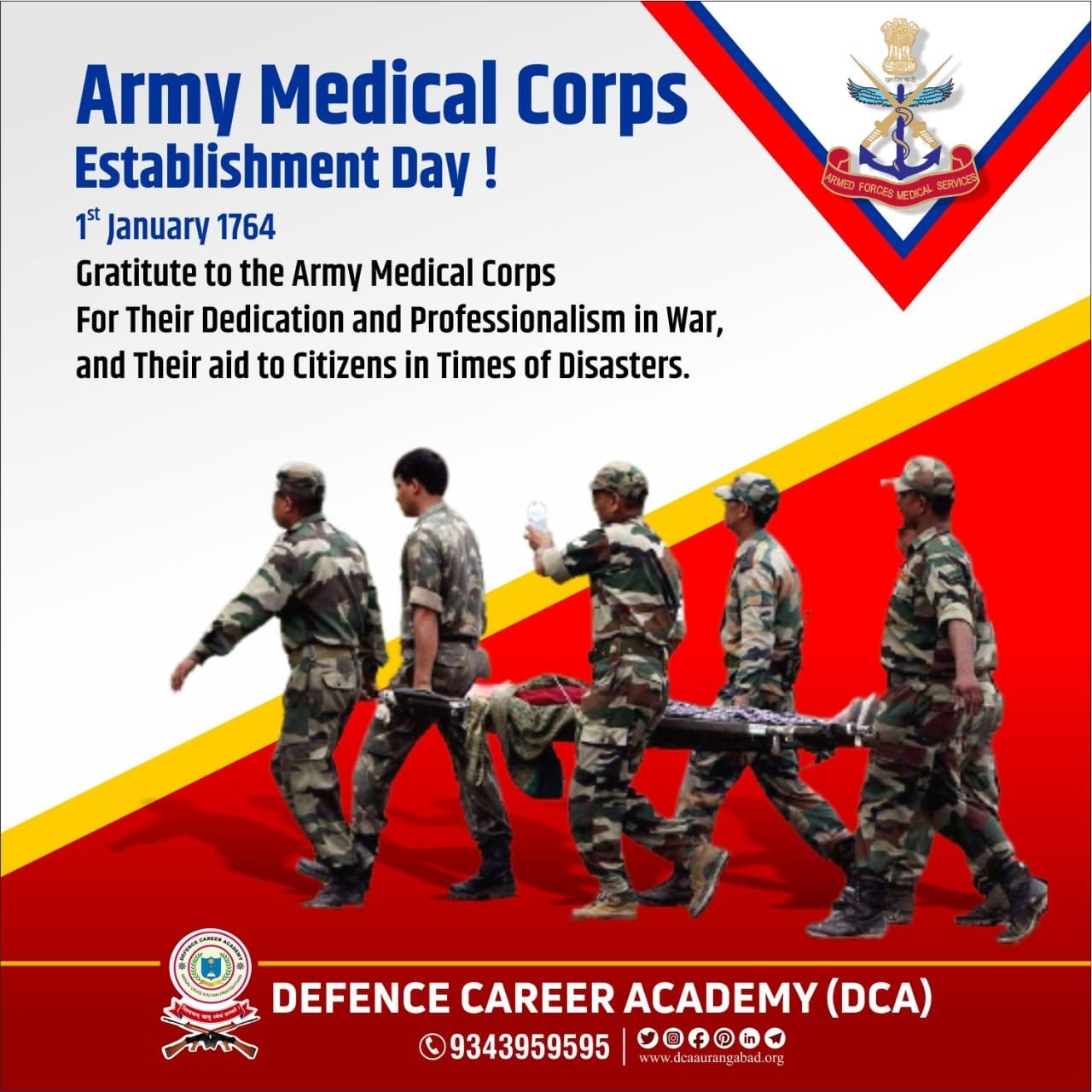 Army Medical Corps Establishment Day