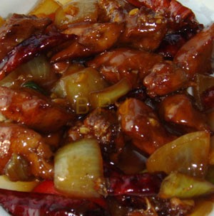 Ayam kungpao, Butter Prawn dan Sotong celup tepung