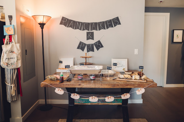 Pancakes and PJ's Baby Shower Theme
