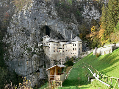 Castle in Front of the Cave shot during the day