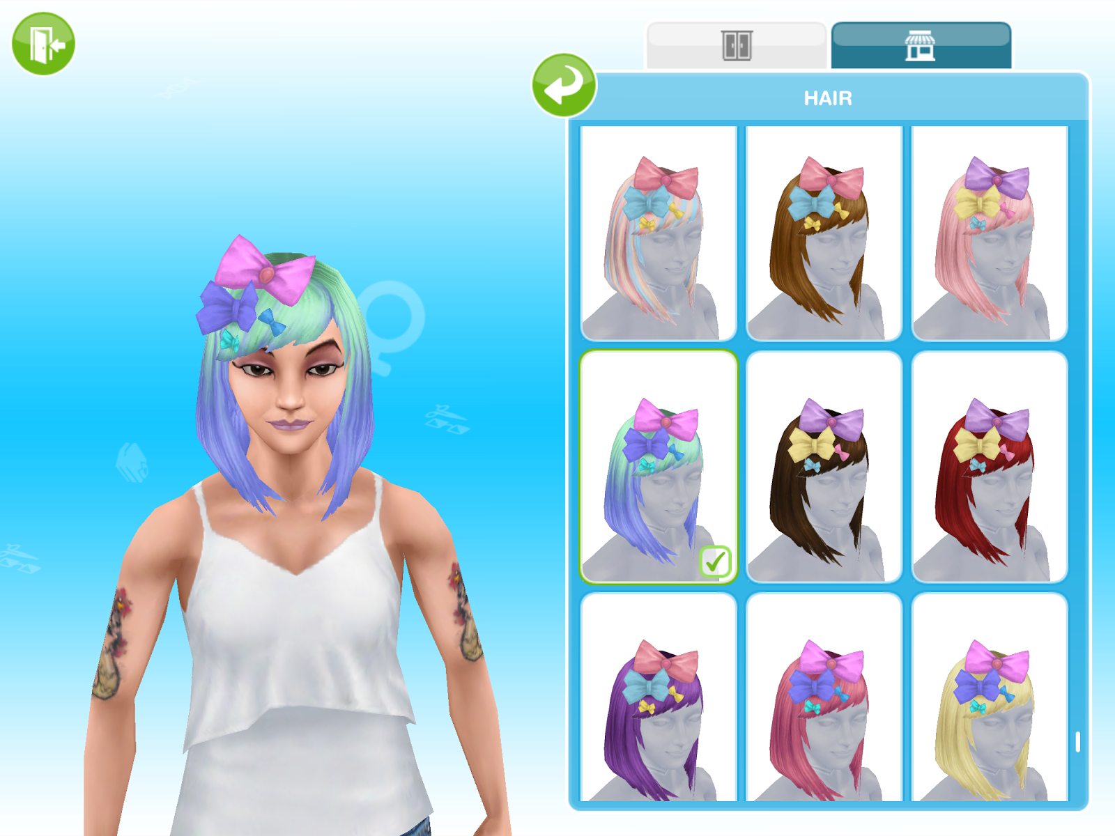 Missy39s Sims And Stuff The Sims Freeplay Boutique Hair Event