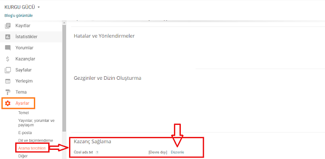 Blogger'da Adsense için Ads.txt Dosyası Oluşturma Yöntemleri - Kurgu Gücü