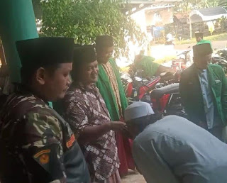 Halal Bi Halal, PAC Ansor Bangsri Minta Arahan Sesepuh