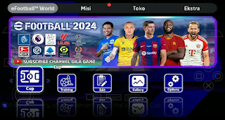 Download eFootball PES BRI Liga Indonesia 2024 PPSSPP Europa League New Faces HD And Latest Transfer English Version