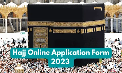 2023 Download Haj Application Form Free PDF