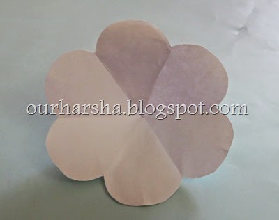 white 6 petal paper flowers (15)