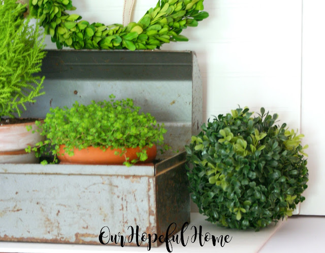 vintage craftsman toolbox upcycle planter 