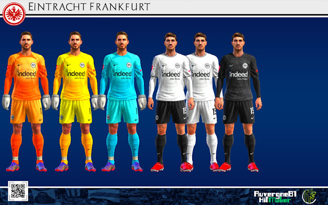 Eintracht Frankfurt 22-23 Kits PES 2013