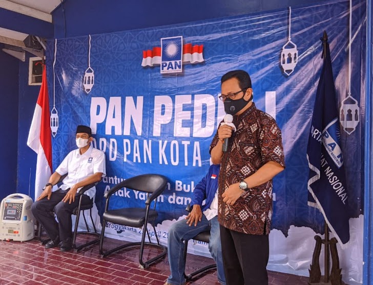 Tebar Kebaikan, DPD PAN Kota Yogya Tak Henti Santuni Yatim dan Dhuafa