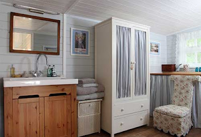 terrace in a small cottage