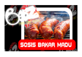 Sosis Bakar Madu Bebz Cafe