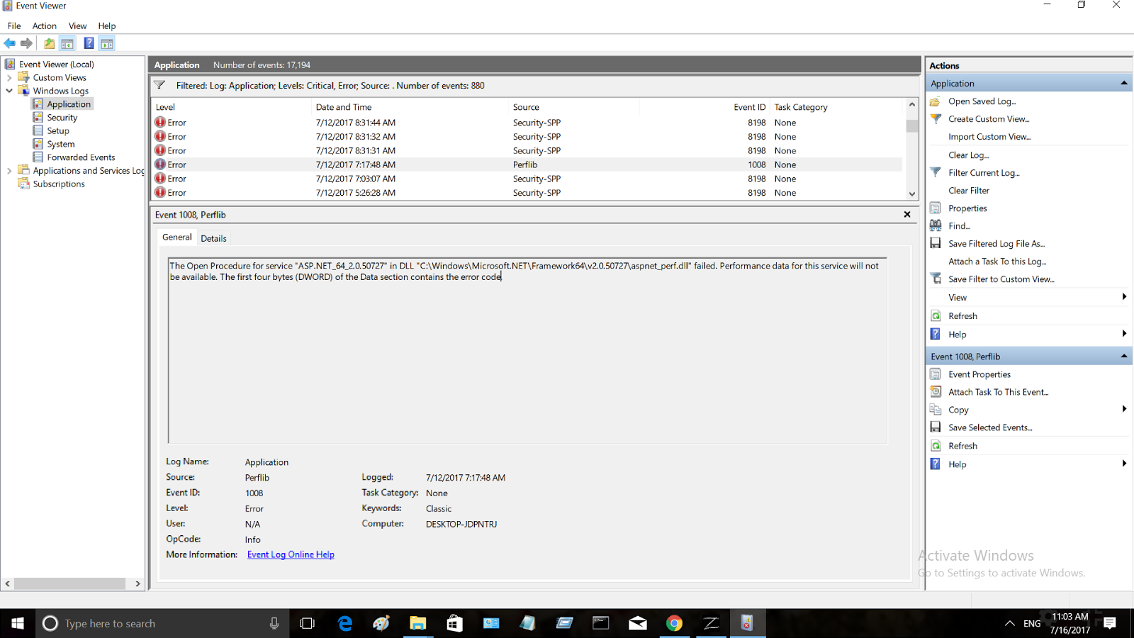 Troubleshooting Windows Errors And Solutions Perflib Event Id 1008 Troubleshooting Windows Errors And Solutions Perflib Event Id 1008