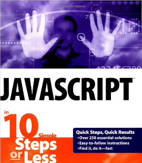 Javascript in 10 simple steps of less Cover