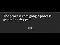 Solusi [The application (process com.android.vending)has stopped unexpectedly]