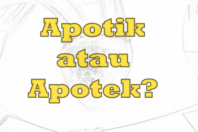 apotik atau apotek baku