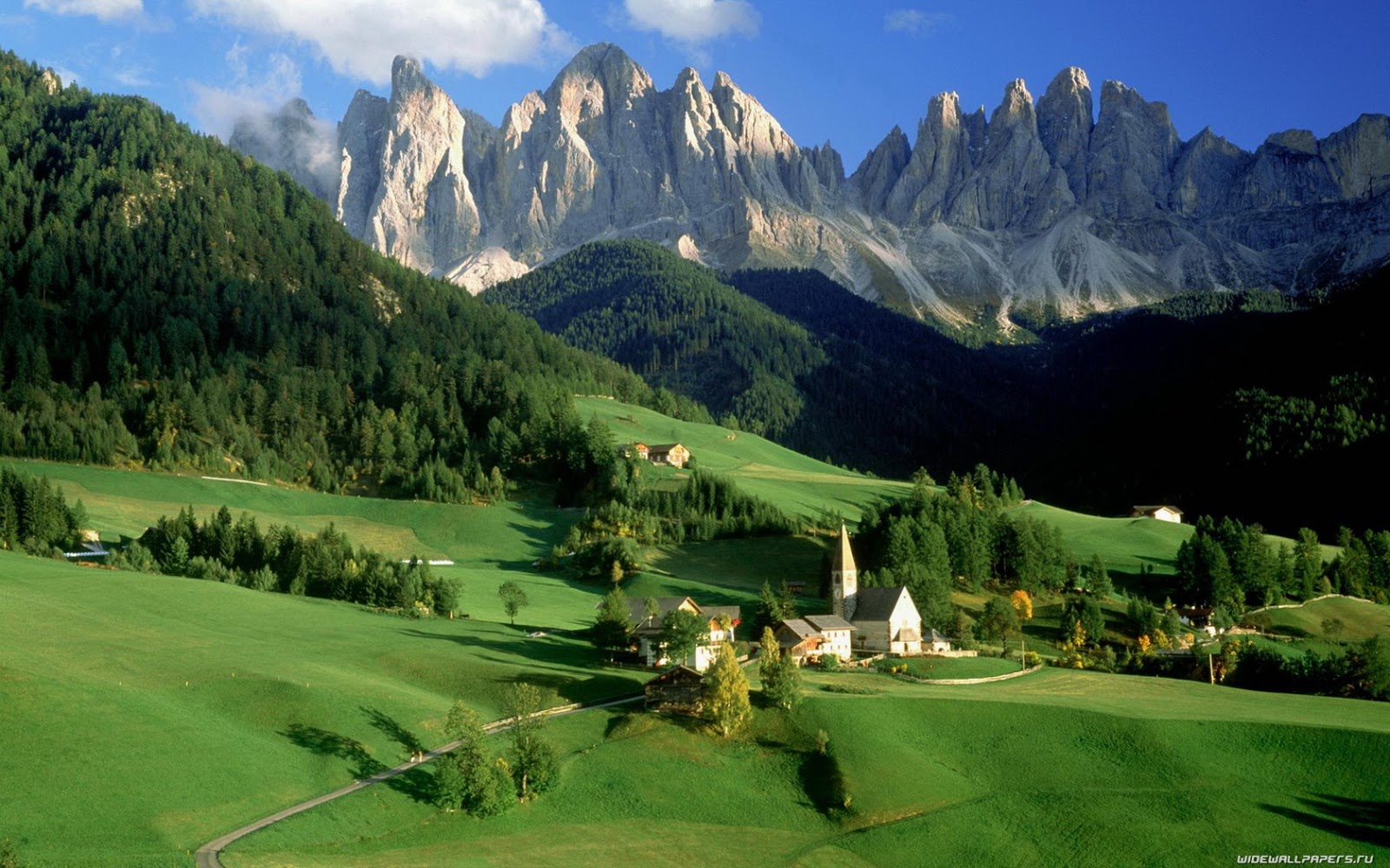 Dolomites Mountains Italy