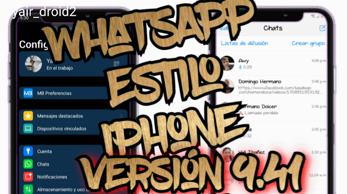 WhatsApp estilo iPhone actualización 9.74 : antibaneo