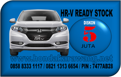 HONDA HR-V KARAWANG READY STOCK DAN DISKON 5 JUTA