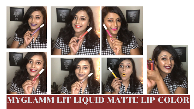 MYGlamm LIT Liquid Matte Lipstick Review