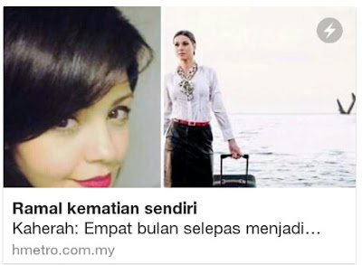 Empat bulan selepas menjadi pramugari dengan EgyptAir pada Mei 2014, Samar Ezz Deen memuatnaik ke dalam laman Facebooknya gambar menunjukkan seorang pramugari berjalan di dalam air sambil menarik beg sementara imej sebuah kapal terbang menjunam kelihatan di belakang.