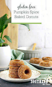 Pumpkin Spice Baked Donuts Recipe - gluten free, low fat, healthy, clean eating recipe, desserts