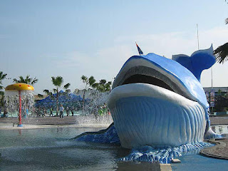 Wisata air Gerbang Mas Bahari Waterpark 