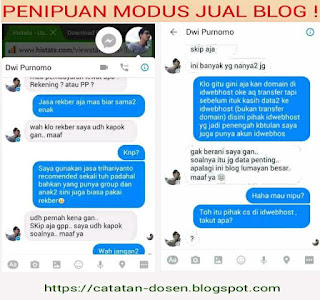 Situs jual beli blog, penipu online facebook