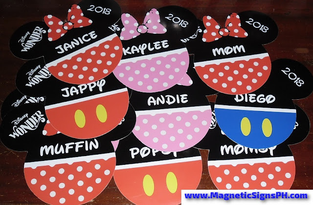 Die Cut Magnets - Mango Tours