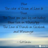 the colour of ocean of love