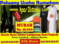 kaos distro murah