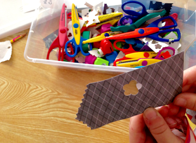 hole punches for motor skills