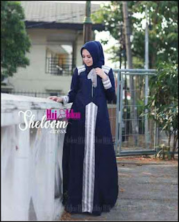 Gamis Terbaru Original Sheloom Dress_Bahan Toyobo