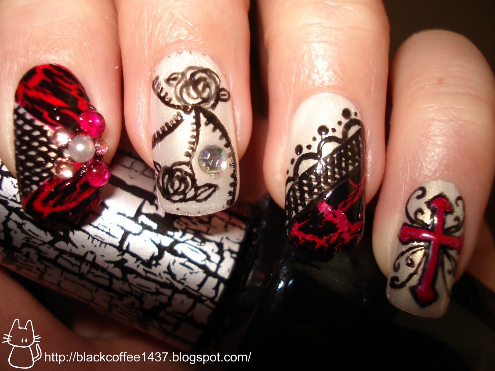 ... gothic nail art designs 600 x 902 92 kb jpeg gothic nail designs 800