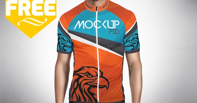 Download Bike Jersey Mockup | PSD | Free