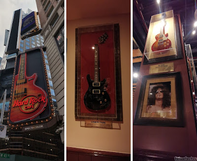 Ney York City, Hard Rock Cafe Times Square.