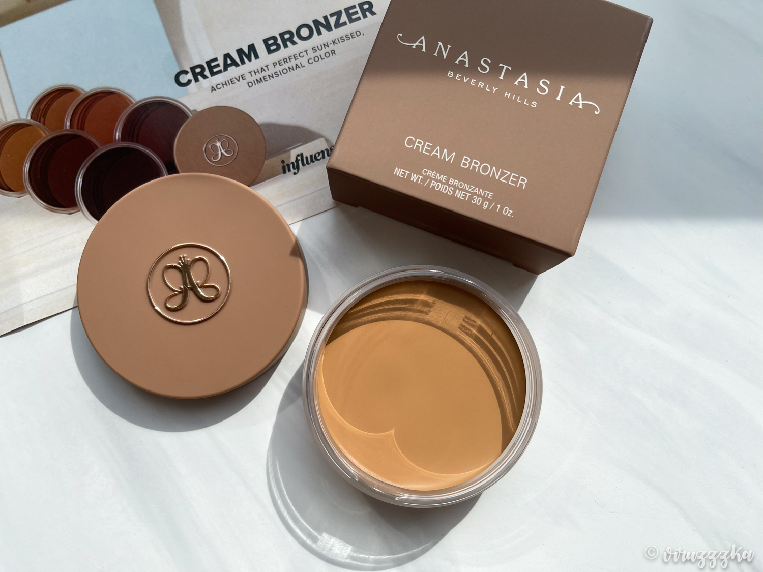 Anastasia Beverly Hills Cream Bronzer Sun Kissed Review