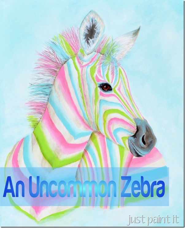 Uncommon-Zebra-Painting