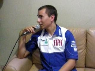 Exclusive,… Interview with Jorge Lorenzo in Indonesia