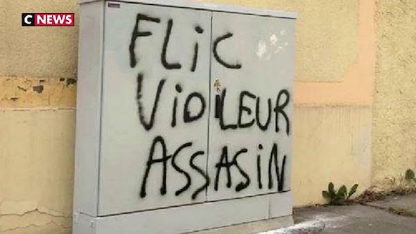 [VIDEO] - DIJON : DES TAGS ANTI-POLICE DÉCOUVERTS, LES FORCES DE L'ORDRE INDIGNÉES