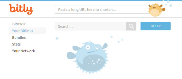 Use bitly to change a long URL to a short URL