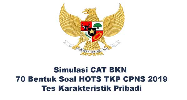 simulasi cat bkn soal hots tkp cpns 2019