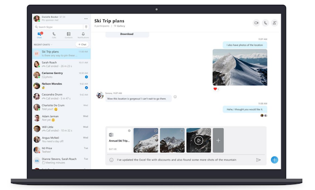 يوفر تحديث الإصدار التجريبي من Skype ميزتين جديدتين