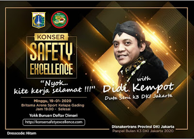 Konser Ambyar Didi Kempot Safety Excellence Kelapa Gading Jakarta