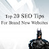 SEO Tips for Brand New Websites