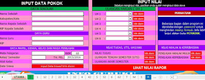 Aplikasi Penilaian Siswa Hasil Belajar Untuk Semua Jenjang Pendidikan Plus Penilaian Raport